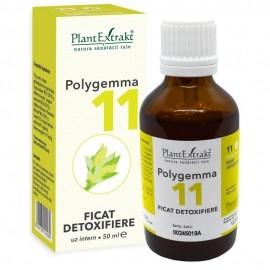 Polygemma 11, Ficat si Detoxifiere, 50ml, PlantExtrakt