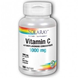 Vitamina C 1000 mg, 100 capsule, Secom
